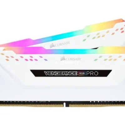 Corsair pamięć ddr4 vengeance rgb 16gb/3200(2*8gb) biała cl16