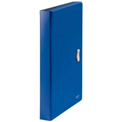 Teczka harmonijkowa a4 LEITZ recycle 46240035 niebieski pp 5 przegródek