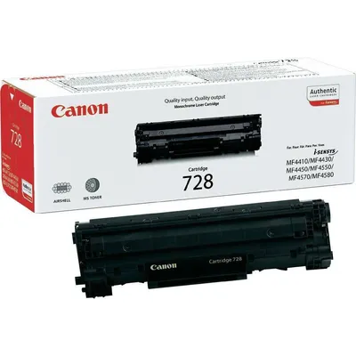 Toner oryginalny CANON crg728 3500b002 czarny 2100 stron