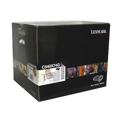 Zestaw obrazujący oryginalny LEXMARK c540x74g cmyk 30000 stron