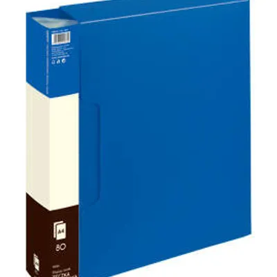 Album ofertowy a4 Grand 9008 120-1203 niebieskl pvc 80 kieszeni