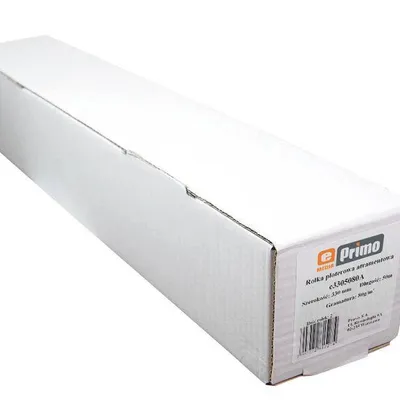 Papier do plotera 330mm x50m 80g EPRIMO atramentowy e3305080a gilza 50mm
