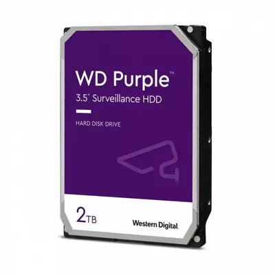 Western digital dysk twardy wd purple 2tb 3,5 256 mb 5400rpm wd23purz