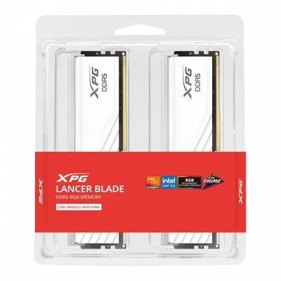 Adata pamięć xpg lancer blade ddr5 6000 64gb (2x32) cl30 biała