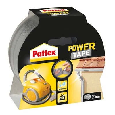 Taśma naprawcza 48mmx25m PATTEX power tape srebrna