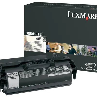 Toner oryginalny LEXMARK t650h31e czarny 25000 stron