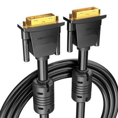 Kabel dvi (24+1) Vention eaabf 1m, 2k 60hz (czarny)