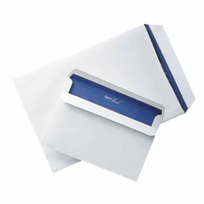 Koperta c5 hk NC KOPERTY super mail 11439030 biała 100g 400szt