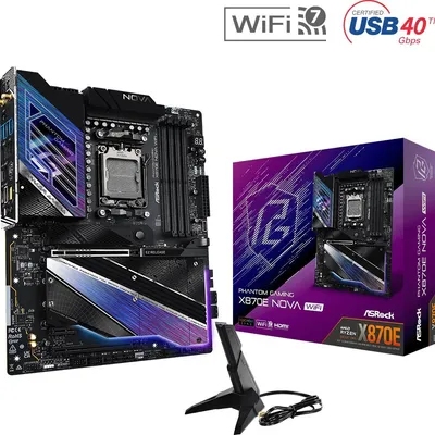 Asrock płyta główna x870e nova wifi am5 4ddr5 m.2 atx