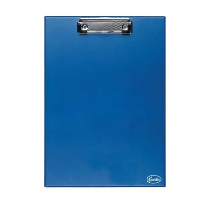 Klip board z metalowym klipsem a4 FOROFIS 91241 niebieska pvc