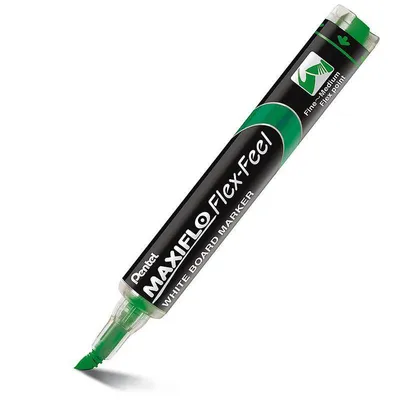 Marker suchościeralny PENTEL maxfilo flex-feel mwl5sbf-d zielony okrągła