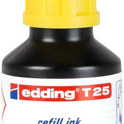 Tusz do markerów olejowy EDDING t25 żółty 30ml
