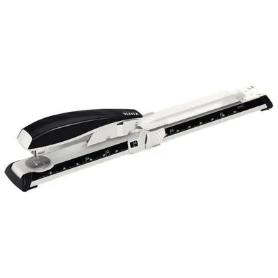 Zszywacz długoramienny metalowy LEITZ 5560 55600095 czarny 40 kart.