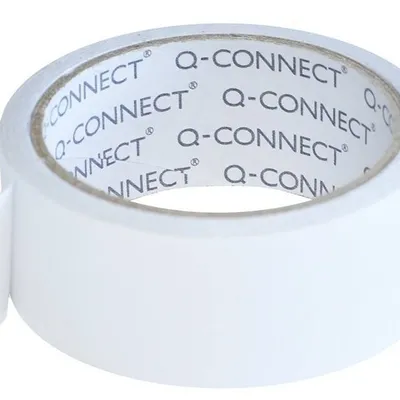 Taśma dwustronna 38mmx10m Q-Connect transparentna