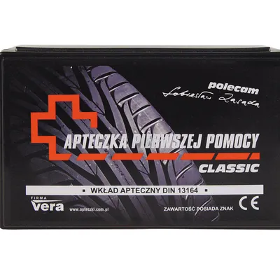 Apteczka samochodowa VERA classic fotodruk pudełko z tworzywa