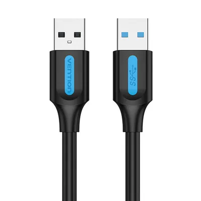 Kabel usb 3.0 Vention conbg 2a 1,5m czarny pvc