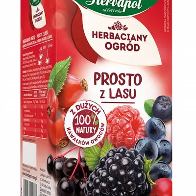 Herbata prosto z lasu HERBAPOL herbaciany ogród 20 torebek