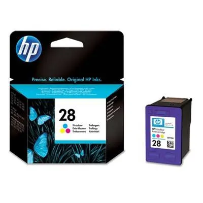 Tusz oryginalny HP28 c8728ae cmy 190 stron po terminie