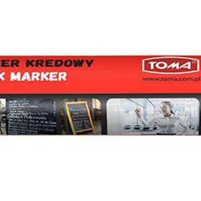 Marker kredowy TOMA 290 to-290czer czerwony 8-15mm
