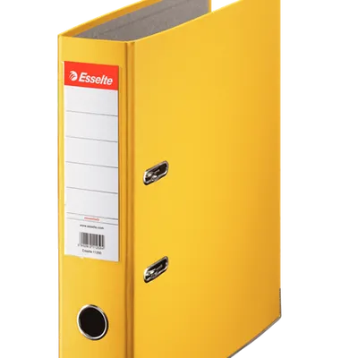 Segregator a4 ESSELTE eko 75mm 10782 żółty