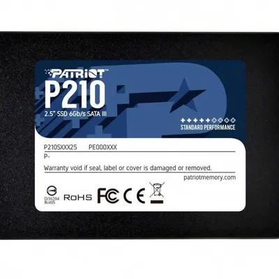 Patriot dysk ssd 256gb p210 500/400 mb/s sata iii 2,5
