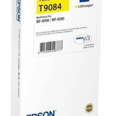 Tusz oryginalny EPSON t9084 c13t908440 yellow 39 ml