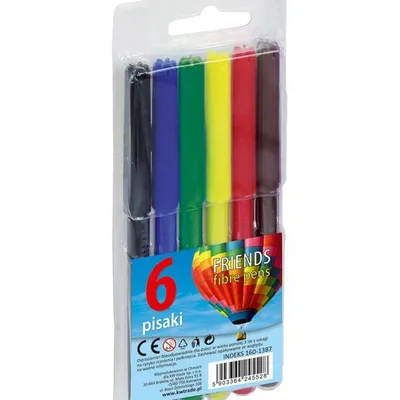 Flamastry pvc oem 160-1387 mix*6szt