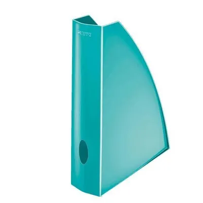 Pojemnik na czasopisma&katalogi LEITZ wow 60mm 52771051 turkusowy metaliczny
