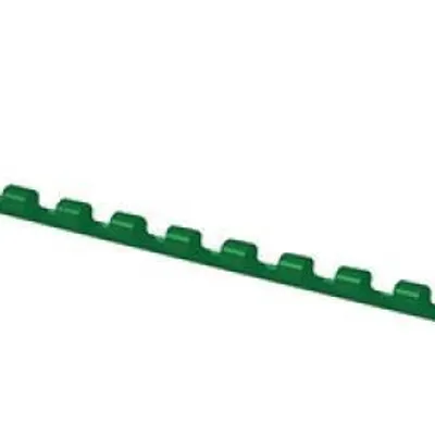 Grzbiet plastikowy 6mm (25 kartek) OFFICE PRODUCTS zielony 100 szt.