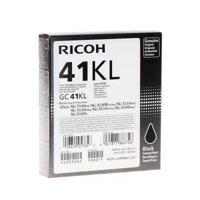 Żel kaseta oryginalna RICOH gc41kl 405765 czarny 600b stron