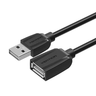 Kabel przedłużający usb 2.0 Vention vas-a44-b300 3m czarny