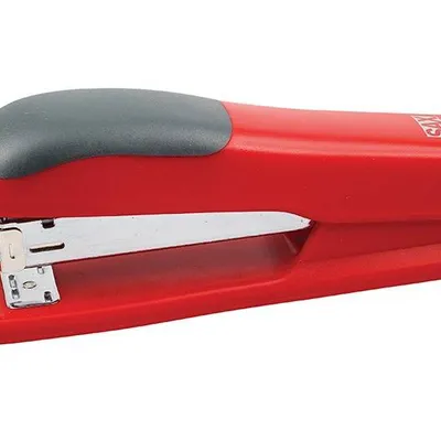 Zszywacz plastikowy SAX 49 czerwony 25 kart