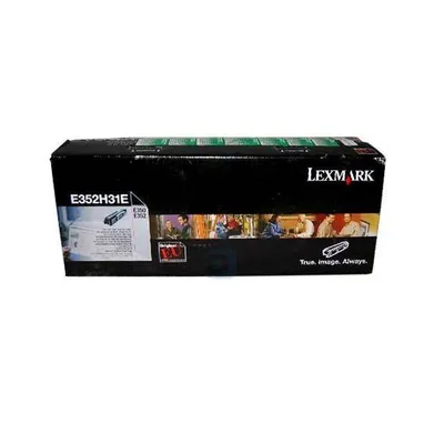 Toner oryginalny LEXMARK e352h31e czarny 9000 stron