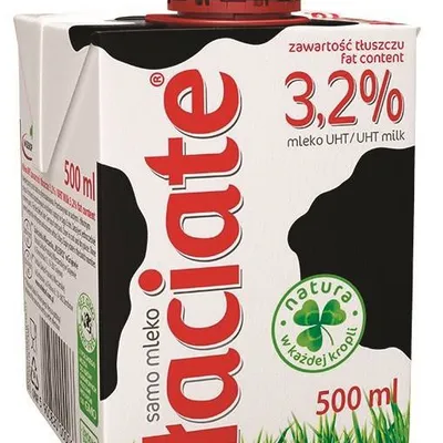 Mleko uht 3,2% MLEKPOL łaciate 0,5l