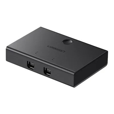 Switch przełącznik kvm usb 2x1 UGREEN 30345 usb 2.0 (czarny)