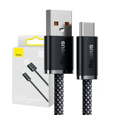 Kabel usb do usb-c Baseus dynamic series, 100w, 1m (szary)