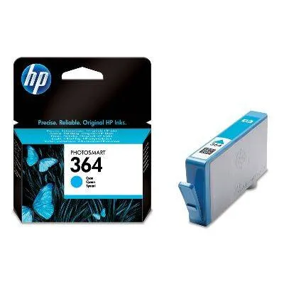 Tusz oryginalny HP364 cb318ee cyan 3 ml po terminie