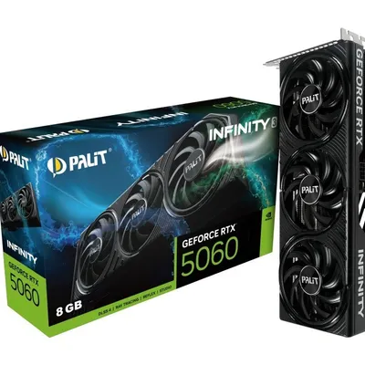 Palit karta graficzna geforce rtx 5060 infinity 3 8gb gddr7 128bit 3dp/hdmi