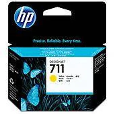 Tusz oryginalny HP711 cz132a yellow 29 ml