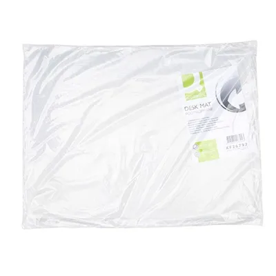 Podkład 400x530mm Q-Connect przezroczysty mleczny