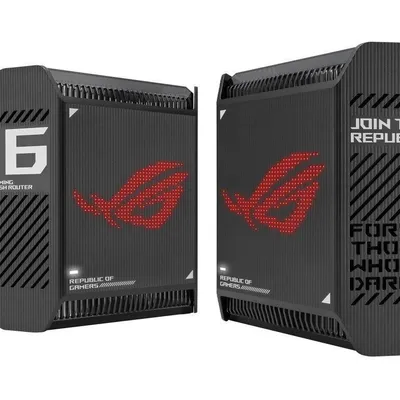 Asus router rog rapture gt6 wi fi ax10000 2-pak czarny