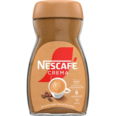 Kawa rozpuszczalna NESCAFE crema 200g