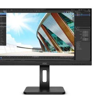 Aoc monitor 27p2q 27 cali ips dvi hdmi dp usb pivot
