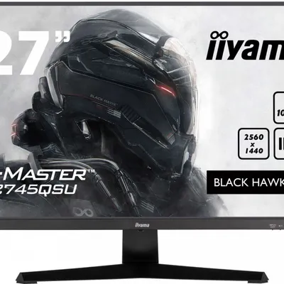 Iiyama monitor 27 cali g2745qsu-b2,ips,qhd,100hz,1ms,2xusb,300cd