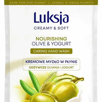 Mydło w płynie zapas Luksja oliwka 900ml