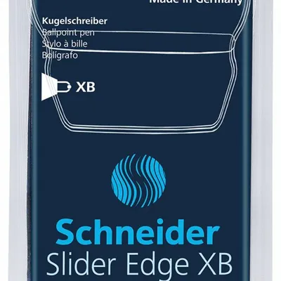 Długopisy SCHNEIDER slider edge mix kolorów xb 6szt