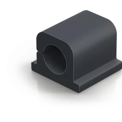 Klips na kabel samoprzylepny DURABLE cavoline clip pro 504237 grafitowy 6 sztuk