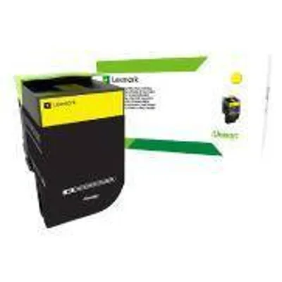 Toner oryginalny LEXMARK 70c2hye yellow 3000 stron