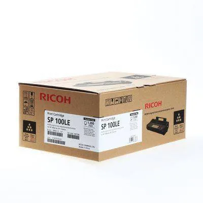 Toner oryginalny RICOH sp100le 407166 czarny 1200 stron