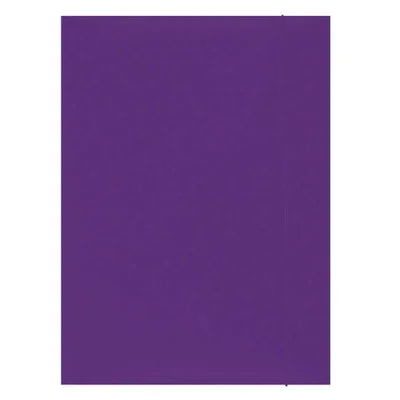 Teczka z gumką a4 OFFICE PRODUCTS fioletowa karton 300gsm